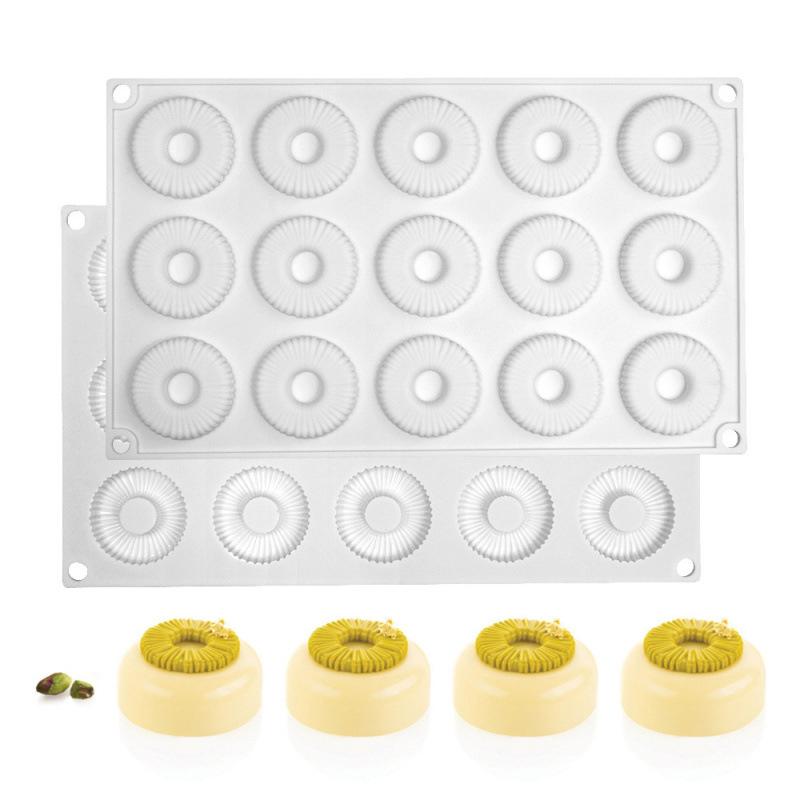 Oval Long Strip Mousse Cake Mold Silicone Pastry Mold For Sweets Cake Forms Tray Diy Homemade French Sweets Baking Mould