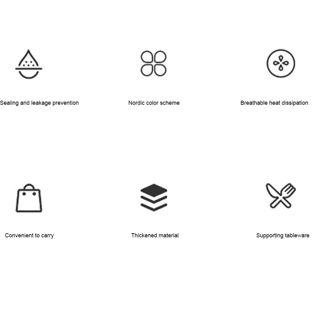 Bento Lunch Box 304 Stainless Steel Lunch Box Thermo Food Storage Box Lunch Compartment Containers For School Kids Office Worker