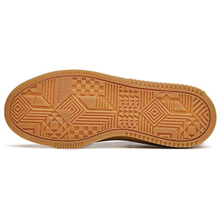 Anta Lightweight Low-Top Skate Shoes Men Sneakers Milk-Brown 112148073-2