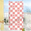 Fun Checkerboard Art Towel Soft Pool Gift For Travel Gym Shower Camping Quick Dry Sports Large Beach Towels