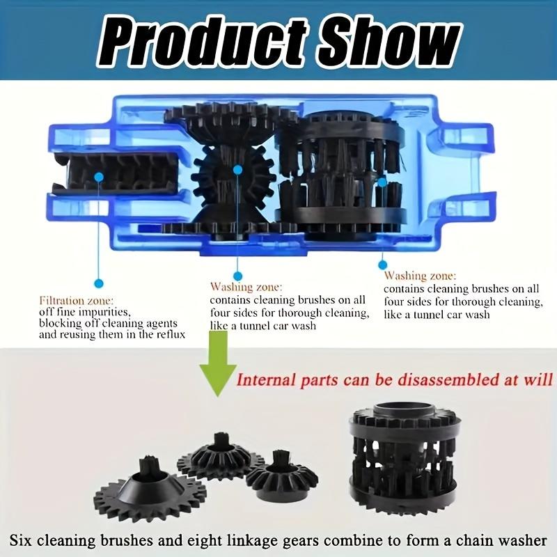 Mountainbike-Kettenscheiben-Set, Fahrrad-Kettenscheiben-Schmieröl-Reinigungs- und Wartungswerkzeug