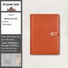 A5 Multi-Function Notebook Gift Set with USB & Wireless Charger - Customizable Logo Option