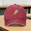 Soccer Ball Splash Graphic Baseball Cap Sun  Outdoor Sports Wholesale Washed Hip Hop Hats Unisex Unisex Custom Logo Baseball Caps
