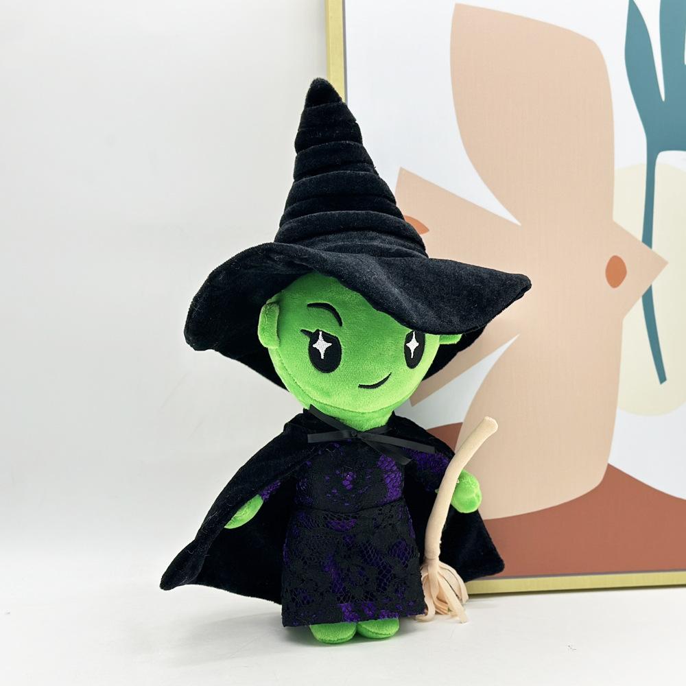 New Magic Wicked Witch Cartoon Plush Comfortable Soft Doll