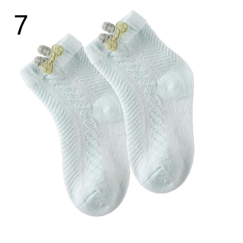 2Pair/lot New Newborn Socks Summer Thin Boys and Girls Baby Socks
