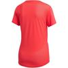 Adidas Design 2 Move Logo Graphic Fashion Simple Round Neck Short Sleeve T-Shirt Women T-Shirts Fluorescent-Red FL9224