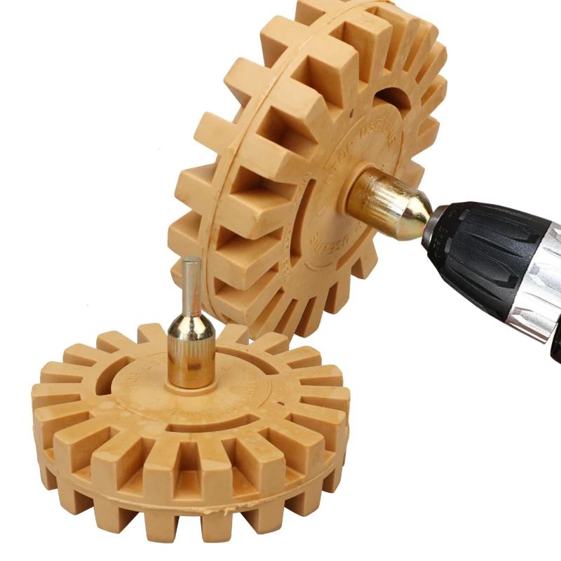 Auto-Radiergummi mit pneumatischem Gummi, Radpolster, Gummischeibe, Aufkleber-Radiergummi, Autoaufkleber-Entferner, Lackreiniger, Autopolitur, Hilfswerkzeug