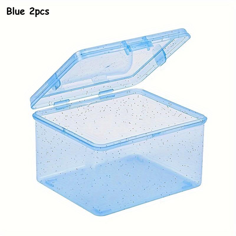 

2pcs Versatile Dustproof & Moisture-Resistant Flip Card Organizer, Office Pin Clip Box - Compact Storage Box