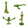 1Pc Resin Set of 4 Yoga Frogs Decorative Ornaments, Home Decoration, Holiday Gifts, Gifts for Frog Lovers, Four-Season Home Decoration Ornaments,