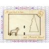 Pharaoh Hound, Kelb tal-Fenek – Photo frame, engraved wooden frame | Art-Dog