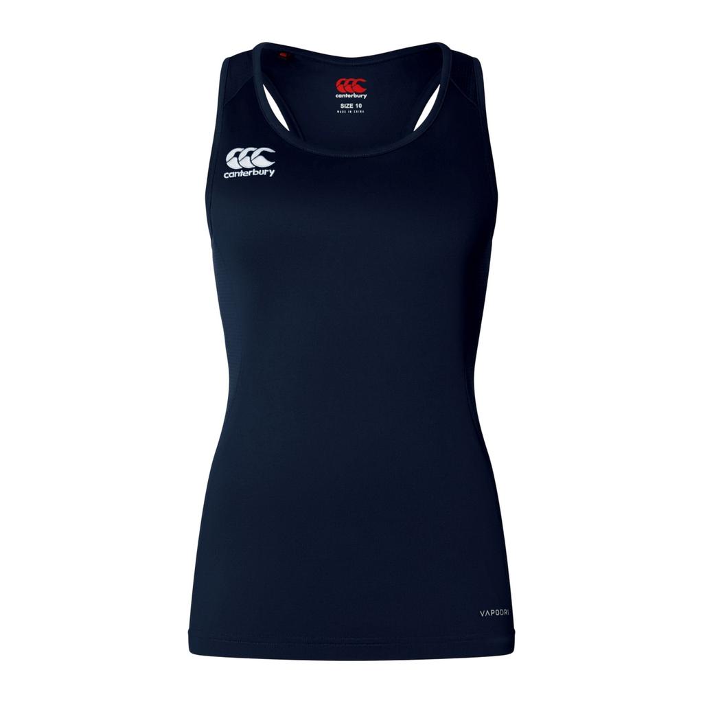 canterbury Womens/Ladies Club Dry Racerback Tank Top