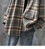 Women's Retro Artistic Long Sleeve Shirt Jacket