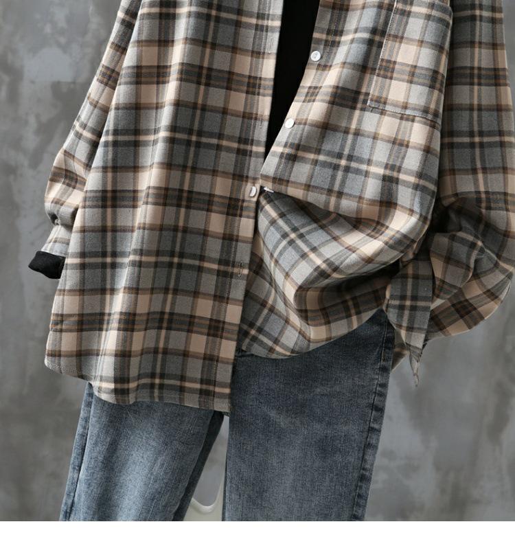 Women's Retro Artistic Long Sleeve Shirt Jacket