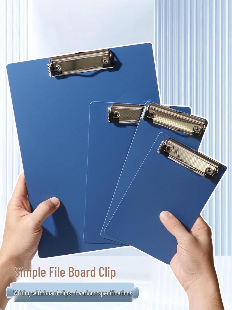 A4 Clipboard Folder with Writing Pad, A6 Receipt Clip, A5 Student Exam Paper Holder