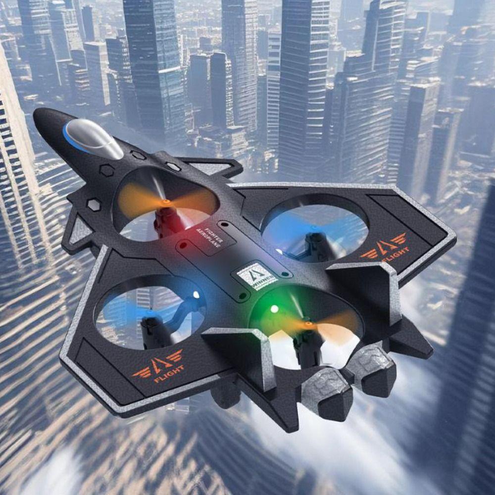 Gravity Sensing Remote Control Foam Fighter EPP Foam RC Hobby Jet Plane  Kids Toddlers Children