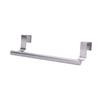 Towel Rack Stainless Steel Punch   Strong Bring Capacity Hanging Buckle Kitchen Towel Holder for Cabinet Bathroom
