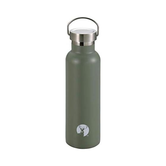 CAPTAIN STAG Sports Bottle Water Bottle Direct Drinking Double Stainless Steel Bottle Vacuum Insulated HD Bottle 600ml 1000ml
