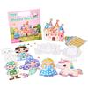 Childrens Mosaic Art Book For Kids Age 3 To 6 With Diy Creative Coloring And Sticker Fun