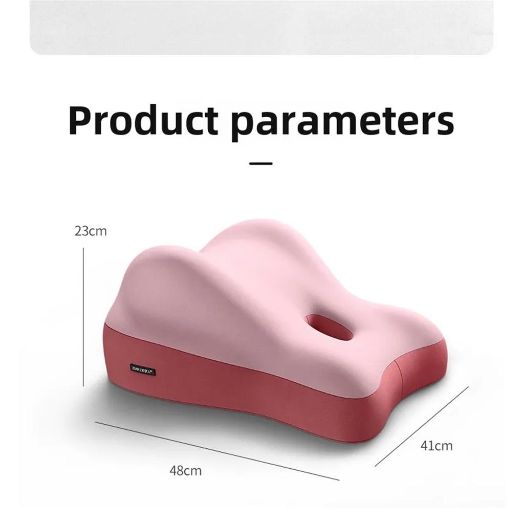 Memory Foam Lumbar Cushion Office Chair Car Seat Bed Back Support Pillow Student Dormitory Comfortable Breathable Posture