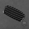 For Renault Clio 2002-2005 Real Carbon Fiber Stickers co-pilot Storage switch Panel Cover Car Accessories Interior decorative