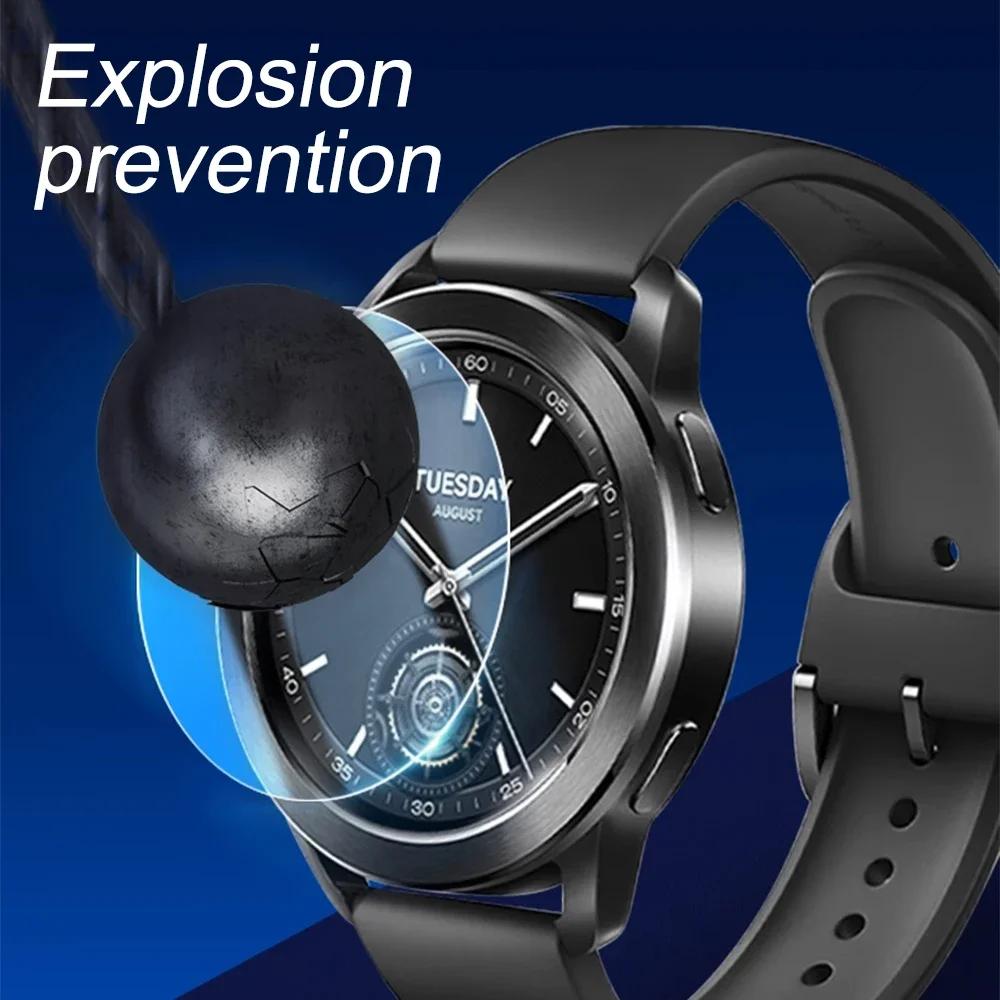 Watch S5 Tempered Glass Screen Protectors HD Clear Anti-scratch Smartwatch Films for Xiaomi Mi Watch S5 S4 Sport S4 41mm S3