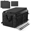 Foldable Car Trunk Organizer Box Waterproof Storage Bin SUV Sedan Hatchback 60L Oxford Fabric Cargo