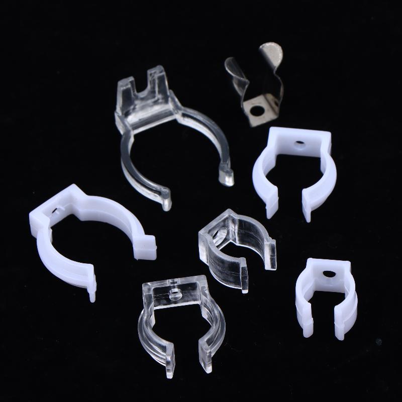 10Pcs T5 T8 LED Neon Fixed Clip Plastic Buckle Connector Holder Anti Slip for Hallway Decorative Tube Lights