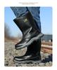 Unisex Steel Toe Safety Boots: Anti-smash, Anti-puncture, Water-repellent, Anti-scald, Ideal for Oilfield & Welding Work