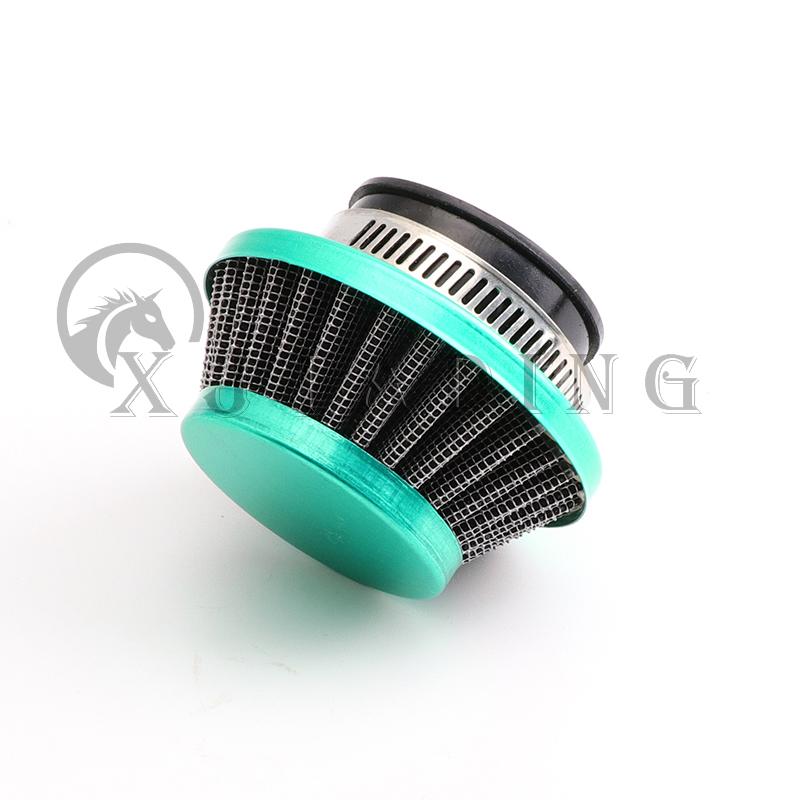 Pocket Bike Air Filter with Connector for 47cc 49cc 2-Stroke Engine Carb Carburetor Mini Quad ATV Dirt Bike MiniMoto Go Kart Qua Air Filters 7