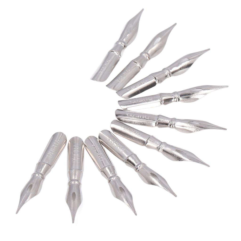 10Pcs Calligraphy Nib Comfortable Writing Good Performance Light Weight Art ToolsB10