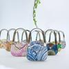 New Foldable Handbag Hook Cute Shape Portable Folding Bag Hook Alloy Material Lovely Design Purse Hanger Holder Home Decoration