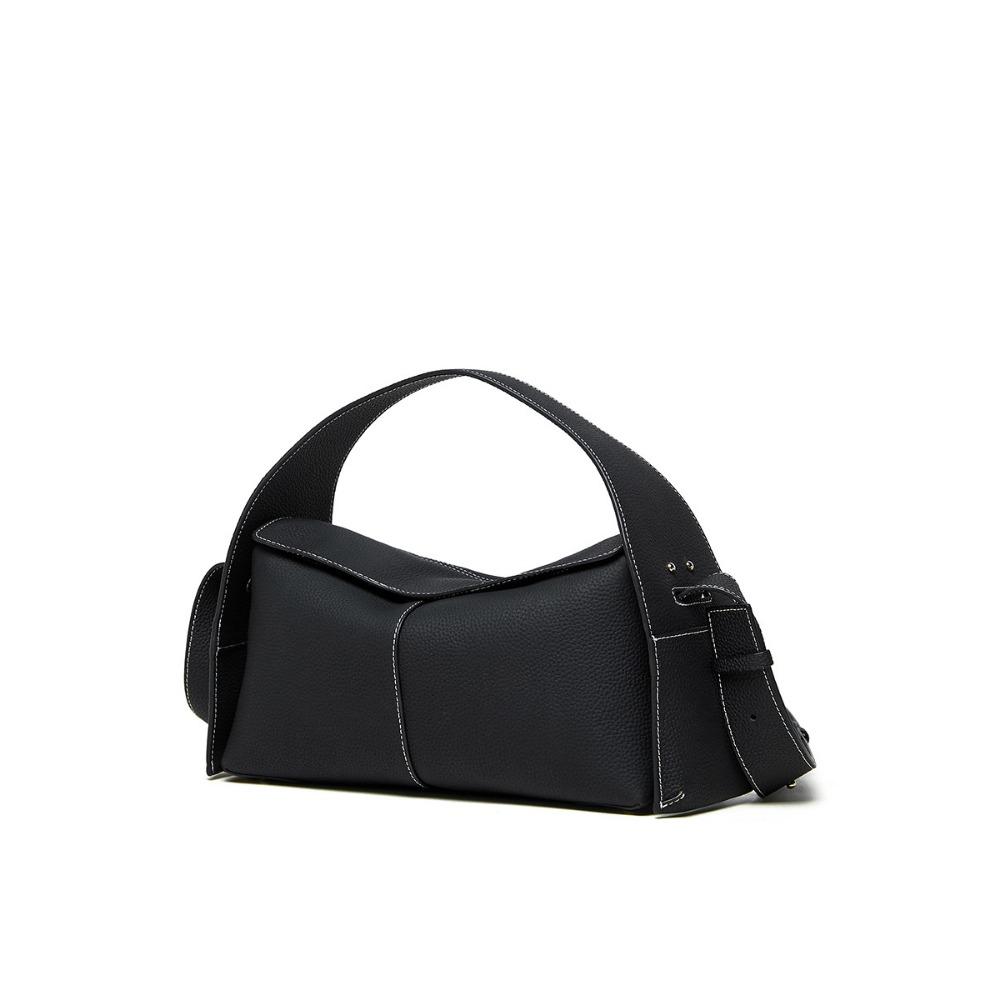 

Женские сумки из коровьей кожи Новые модные сумки через плечо и сумки-мессенджеры чёрный