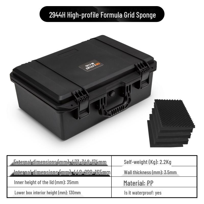 קופסת הגנה מפלסטיק עמידה למים ועמידה בפני זעזועים למצלמה וציוד