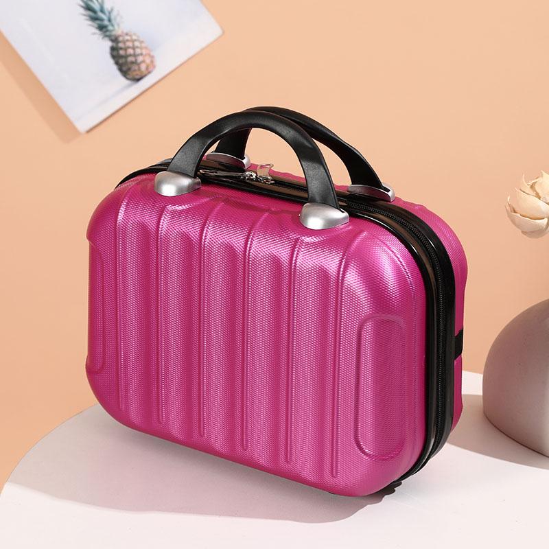 Korean Version of the Portable Cosmetic Case Small Suitcase 14 Inch Lightweight Ins Multifunctional Travel Storage Cosmetic Case