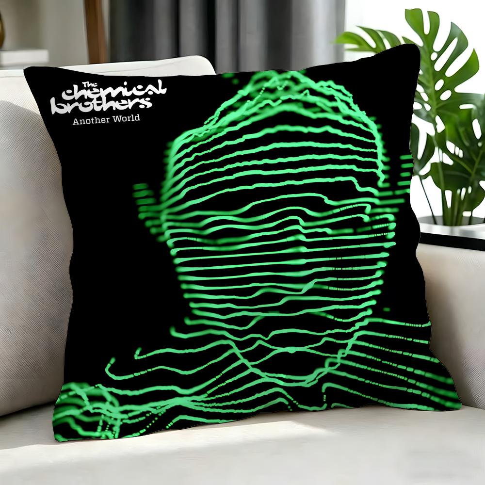 Band The CChemical BBrothers Cushion Cover Cushion Cover Set Pcs X X X Pillowcase Decorative Sofa Home Decor