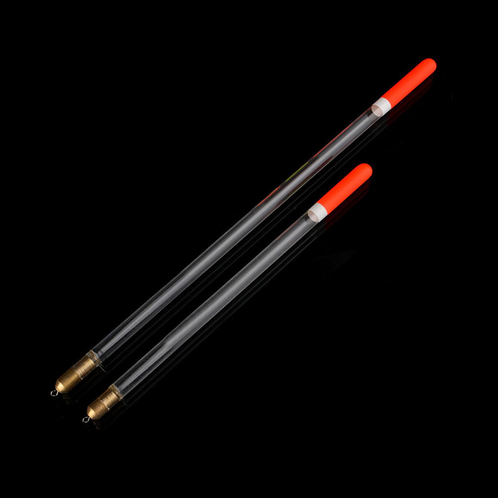 

Порожнисті поплавці-ковзанки Привертаючі увагу ковзні поплавці для ковзної ловлі 1,9 унції Плавучість 3.0g transparent#1