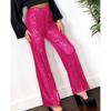 Women's Summer Sequin Casual Straight Leg Pants