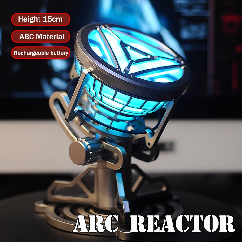 DIY ABC+PVC Arc Reactor Remote Control 1:1 Reactor Heart A Lamp Assembling Model Handmade Toy MK6 /MK43 Arc Reactors NEW