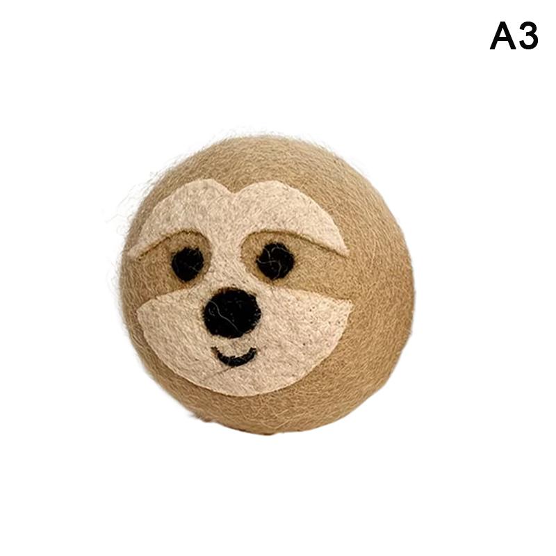 Wool Laundry Dryer Ball Reusable Laundry Ball Fabric Softener Ball Reduce Wrinkle And Static Cleaning Supplies