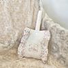 Quilted Sweet Floral Small Handbags for Women Patchwork Ladies One-shoulder Wrist Bags Light Portable Female Clutch Purse Pouch