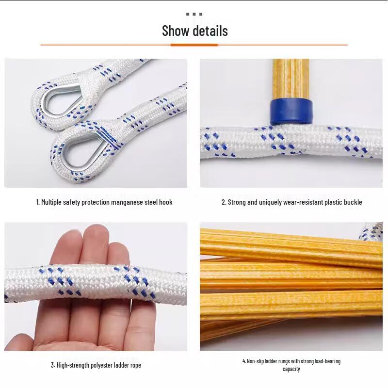 Ruibisheng Safety Soft Ladder for Rescue and Climbing
