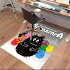 1pc Barbapapa1 Print Area Rug - Soft, Washable Non-Slip Indoor Mat for Office Chairs, Living Room, Home Office Decorative Rug