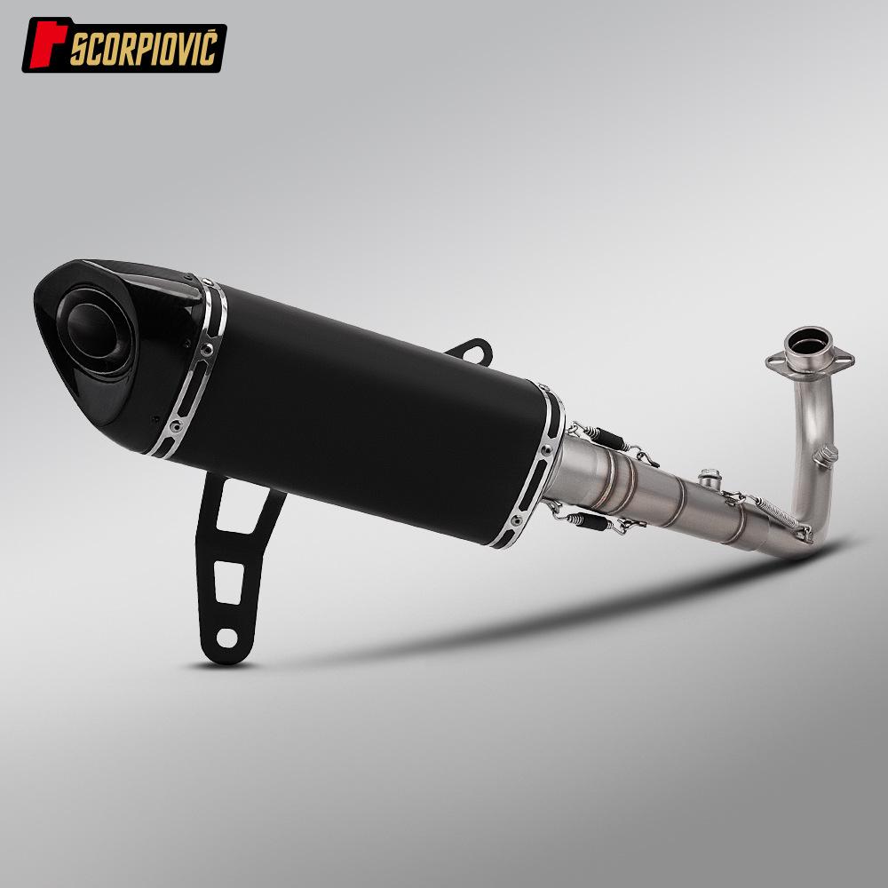 Stainless Steel Exhaust Muffler for Zongshen 368G Modification