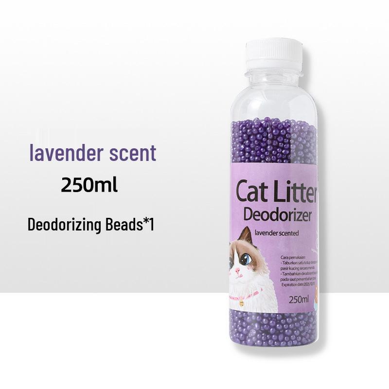 Cat Litter Deodorizing Beads - Odor Remover and Litter Box Companion