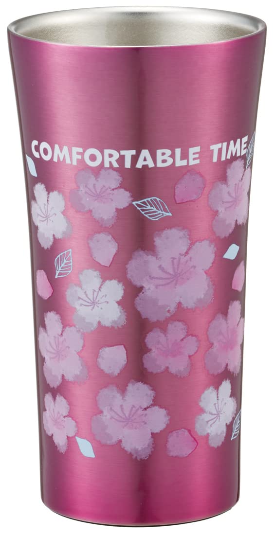 

Skater Insulated Stainless Steel Cherry Blossom Comfortable STB3N-A Tumbler, 300ml, Pattern,