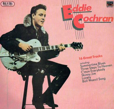 LP-Schallplatte EDDIE COCHRAN 16 Große Titel MFP4157481 MUSIC FOR PLEAS 1986 UK Rock Gebraucht
