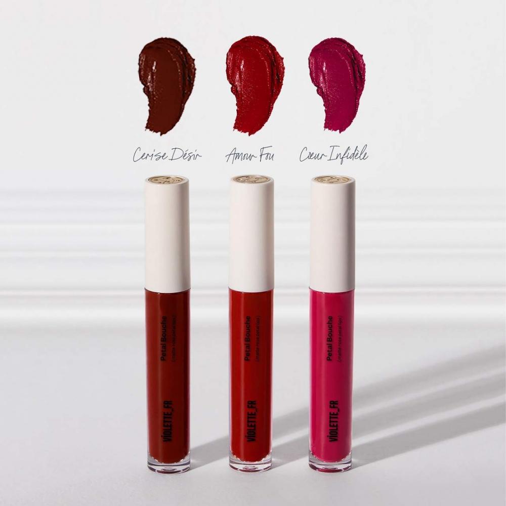 Violette Fr Petal Bouche LiquiD LonGwearinG Matt Lippenstift 0,12 Unzen   3,5 g Cerise D Sir Tief Neutral burGanDy