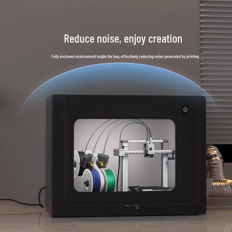 Iterative Space Bambu Lab A1 Series 3D Printer Enclosure CN plug (adapter included)