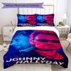 French legendary rock singer and actor Johnny Hallyday provides comfortable bedding covers and pillowcases for home use (without core) K25