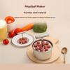 Stainless Steel Meatball Maker Non Stick Non Slip Handle Rust Proof for Home Kitchen Meat Fish Ball Making Tool